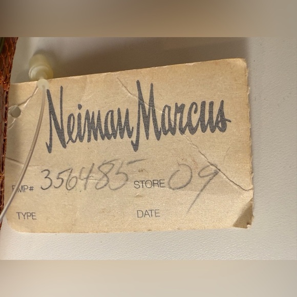 Vintage Neiman Marcus Genuine Lizard Belt Large Brown Exotic Skin 70s 80s Luxury - Picture 7 of 7